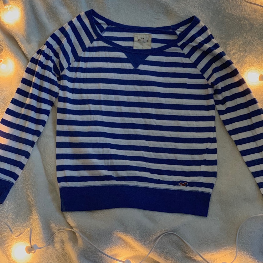 Hollister Long Sleeved Striped Shirt